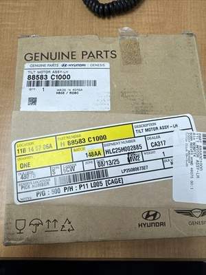 Motor asiento Hyundai Tucson 2020 motor lado conductor delantero 88583C1000 montaje OEM Foto 1 de 2