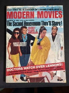 MODERN MOVIES Magazine DECEMBER 1969 Liz Taylor ELVIS PRESLEY Tom Jones - Picture 1 of 3