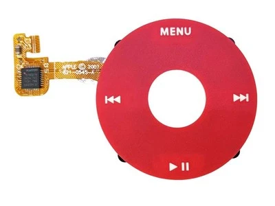 PROJECTCHASE Red Click Wheel Flex for iPod Classic 6th 7th gen 80GB 120GB 160GB