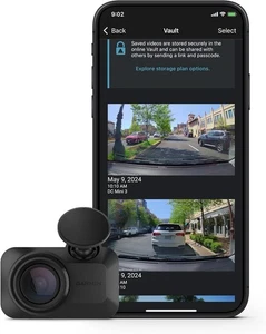 Garmin Dash Cam™ Mini 3, Ultracompact 1080p HD Dash Cam with a 140-degree Field - Picture 1 of 6