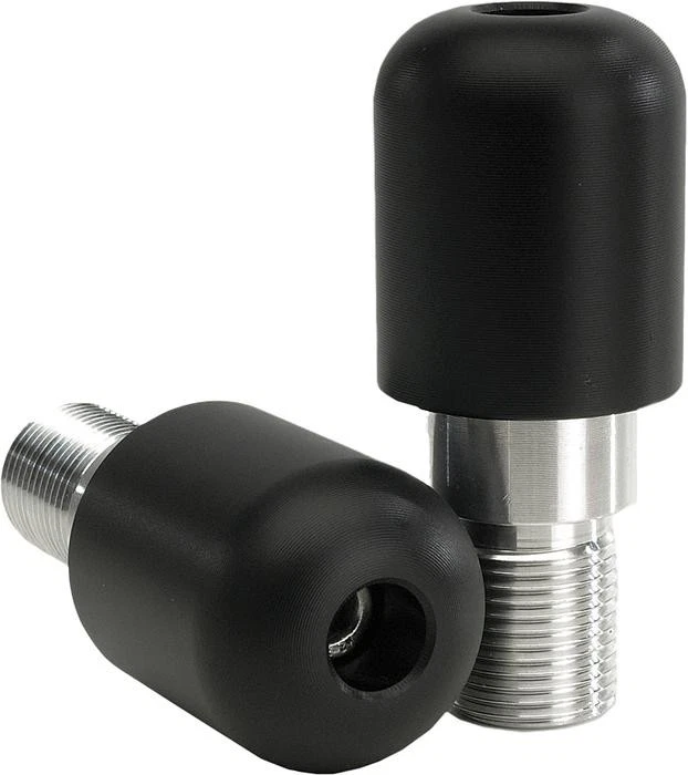 Deslizante Vortex Bar-End negro #BE408K para Kawasaki Foto 1 de 1