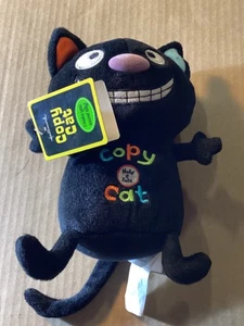 Rare Hallmark Talking Repeating “COPY CAT” Plush Black Cat 10” New With Tag - Picture 1 of 6