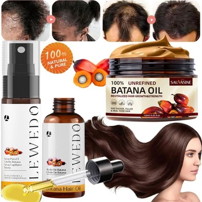 Batana Oil For Hair Growth Hair Loss Treatment Pure Natural Botana Oil Cream US - Image 1 of 4