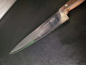 Vintage RH Forschner Victorinox Switzerland Butcher Kitchen Knife 10 Inch Serrat - Picture 1 of 12