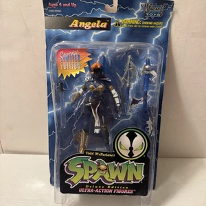 SPAWN Angela Limited Edition Blue Variant Action Figure McFarlane Toys VTG NEW - Picture 1 of 5