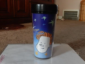Vintage Late Night With Conan O’Brien Thermos Plastic Travel Coffee Tumbler Mug - Picture 1 of 12