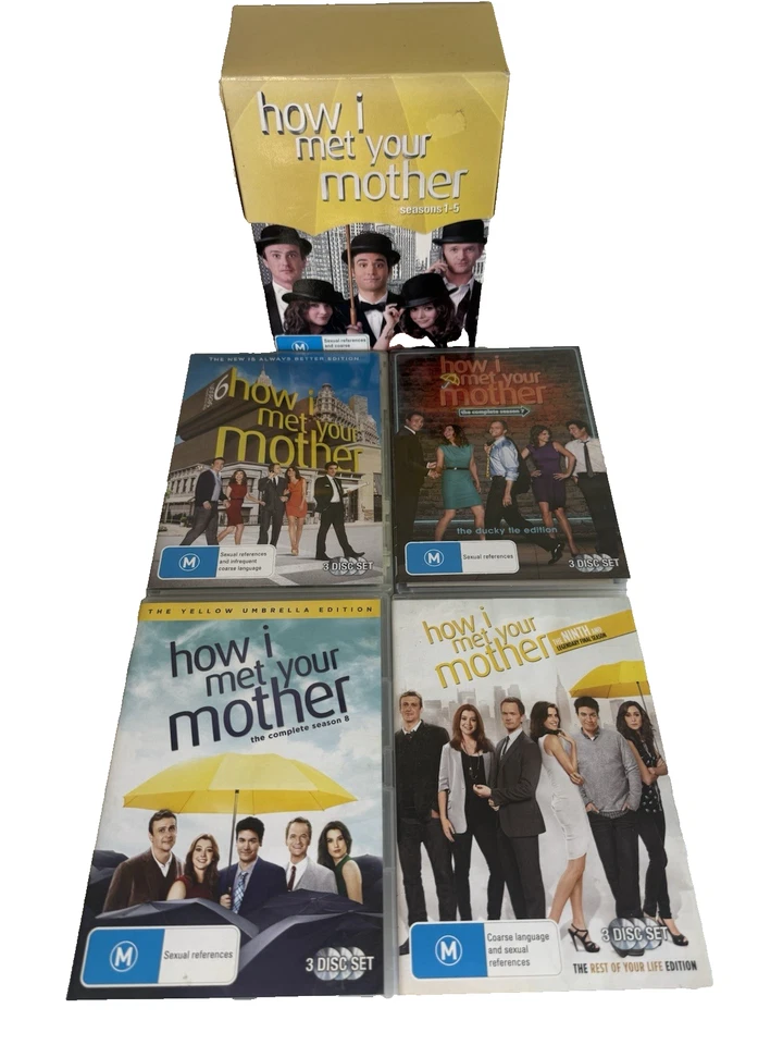 How I Met Your Mother Season 1-9 Full Series 1 2 3 4 5 6 7 8 9 DVD Zone 4 - Image 1 of 4