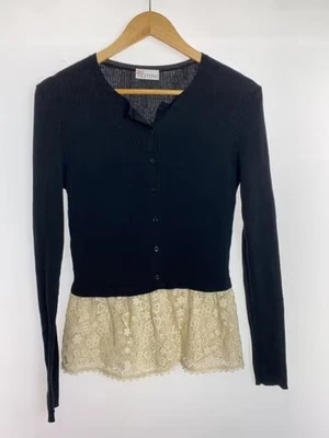 RED VALENTINO/Cardigan (Thick)/M/--/BLK/Solid - Image 1 of 4