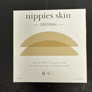 Copricapezzoli Nippies Skin originale B-SIX colore crema taglia 1 tazze A-C S/M (3") - Foto 1 di 6