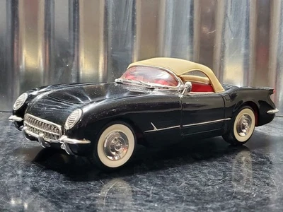 Mira Solido 1954 Chevrolet Corvette 1:18 Scale Diecast Model Car Black - Image 1 of 4