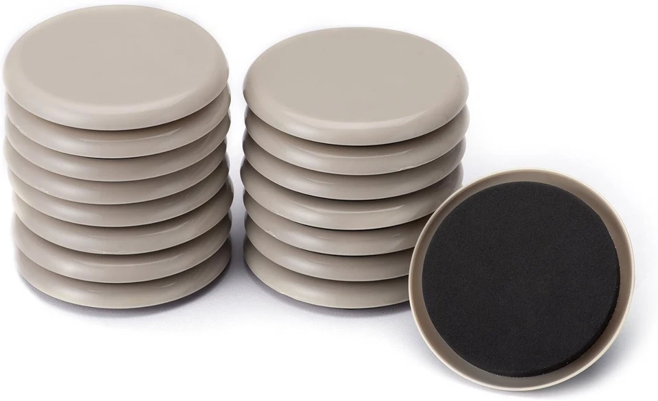 CO-Z Furniture Sliders - 16 Pack 3 1/2" Reusable Furniture Sliders for Carpet