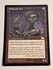 Steel Golem●Weatherlight●MTG●1997●UNCOMMON●PORTUGUESE●NM(-)●C588 - Bild 1 von 2