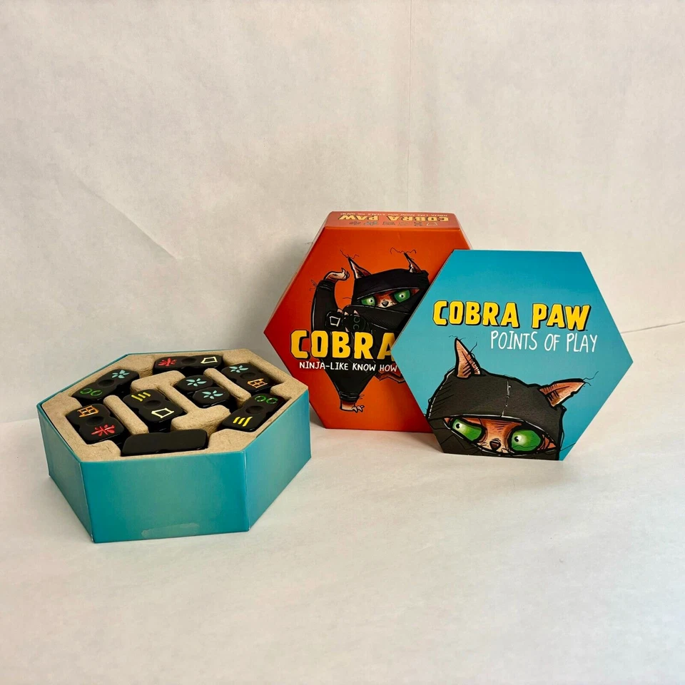 Cobra Paw Game Bananagrams Tile Strategy Ninja Cat Complete Set - Image 1 of 4