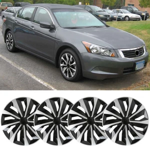 For Honda Accord 08-12 4X 16" Hubcaps Rim Cover Hub Cap fits R16 Steel Wheel Rim - Picture 1 of 14