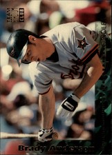 1994 Stadium Club Team Baltimore Orioles Baseball Card #290 Brady Anderson