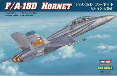 Hobby Boss 80322 F/A-18D Hornet Kit Montaggio 1/48 - Immagine 1 di 2