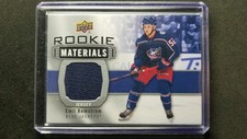 2019-20 Upper Deck Series 2 Emil Bemstrom Rookie Materials Jersey Patch #RM-BE