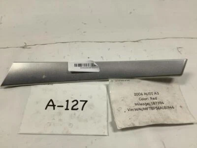 AUDI A3 2006 2013 puerta del lado del pasajero delantero derecho moldura interior inserción Foto 1 de 4