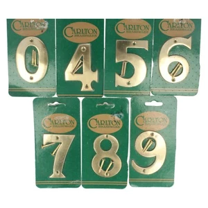 Door numbers in brass - Picture 1 of 33