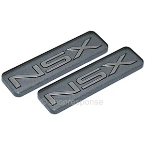 OEM Honda 91-05 Acura NSX NA1 NA2 Side NSX Emblem Badge Silver x2 75736-SL0-J21 - Bild 1 von 2