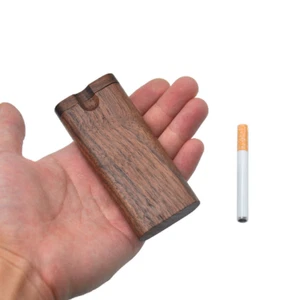 The Wood smoke pipe wood smoke box with metal smoke pipe smoke box - Picture 1 of 5