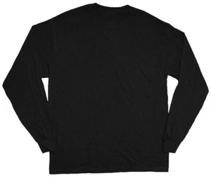 Big Herren Langarm T-Shirt schwarz T-Shirt Herren Übergröße - Bild 1 von 1
