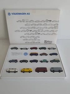 Herpa Wiking 1:87 Volkswagen AG scatola da collezione 50 milioni Volkswagen TOP!!! RARO!! - Foto 1 di 6