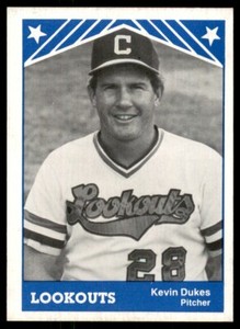 1983 TCMA Chattanooga Lookouts Kevin Dukes #19