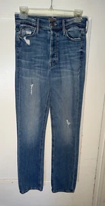 Mother Dazzler Button Fly Ankle Jeans Natural Born Trouble Größe 26. d111 - Bild 1 von 14