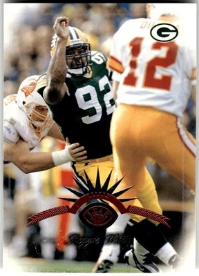 1997 Leaf #60 Reggie White - Image 1 of 2