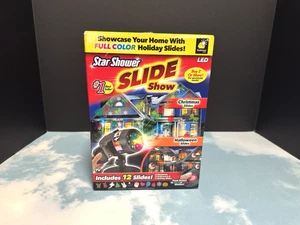 Bulbhead Star Shower Slide Show Holiday Light Christmas Halloween 12 Slides 2017 - Picture 1 of 11
