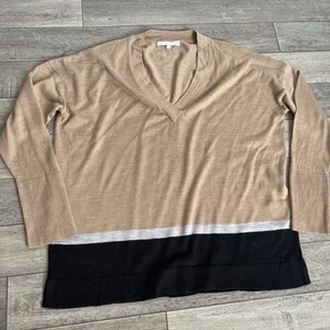 Top Next 100 % lana merino para mujer talla 14 marrón - Imagen 1 de 7