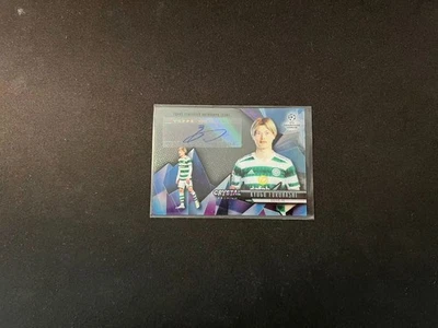 2022-23 Topps Crystal Premium UCL Soccer Autograph #CA-KY Kyogo Furuhashi - Image 1 of 2