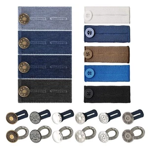 21 PCS Waistband Extenders, Button Extenders for Jeans, Waist Extenders for P... - Picture 1 of 7