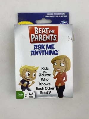 Beat The Parents Ask Me Anything Card Game Ages 6+ 2 Or More Players READ DESC - Image 1 of 3