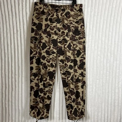 Vintage Duck Bay Camo Cargo  Hunting Lightweight Pants 38 - Image 1 of 4