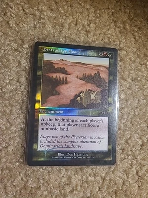 Destructive Flow Foil Apocalypse Rare 102/143 LP–NM MTG Magic Card - Image 1 of 2