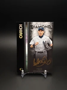 2023 Topps Diamonds Icons Black Polychromatink Ichiro Auto HOF Gold Ink AUTO /15 - Picture 1 of 2