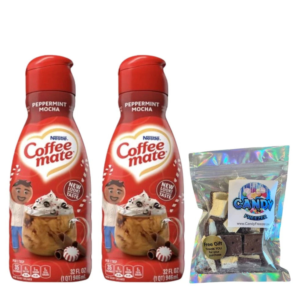 CoffeeMate Peppermint Mocha Liquid Coffee Creamer 32 oz 2 pack - Image 1 of 1