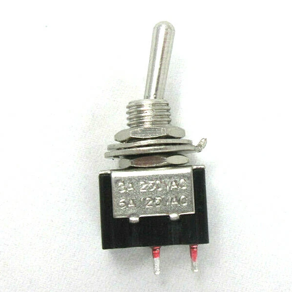 SINTRON CONNECT Miniatur Kippschalter 250V 3A/125V 6A 1-polig 6mm 1x o. 2x Schließer Umschalter