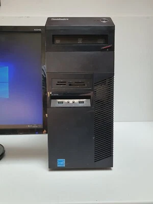 Lenovo Think PC 480GB SSD 16GB i5-4590 4x 3,30GHz COM DVD-RW Computer Windows 10 - Bild 1 von 4