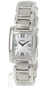 EBEL Brasilia MOP Dial Stainless Steel Women's Watch E9976M22 - Picture 1 of 3