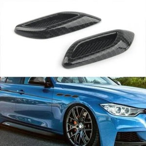 2PCS Car Side Vent Air Flow Fender Intake ABS Auto Simulation Side Vents Styling - Imagen 1 de 6
