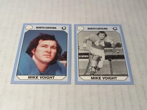 2 Different MIKE VOIGHT North Carolina Tar Heels Cards! UNC Chesapeake, VA - Picture 1 of 1