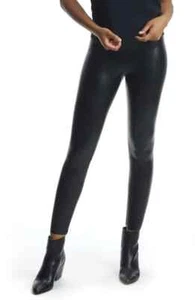 NEU! 118 $ COMMANDO CONTROL TOP KUNSTLEDER LEGGINGS SCHWARZ GRÖSSE XL - Bild 1 von 3