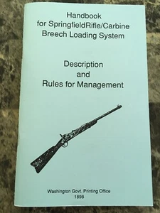 Handbook For Springfield Rifle/Carbine Breech Loading System Reprint - Picture 1 of 12