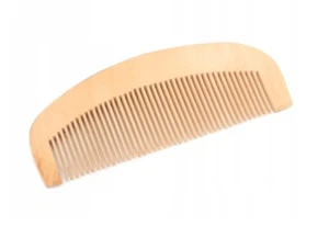 PETTINE IN LEGNO PER CAPELLI 12x5cm Hair Stylist Acconciatura pettinare - Foto 1 di 2