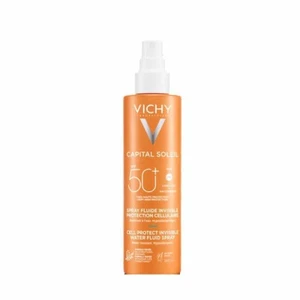 Crema corporal líquida de agua Vichy Capital Soleil Cell Protect FPS50 en spray - Imagen 1 de 1