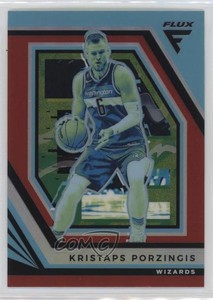 2022-23 Panini Flux Red Prizm Kristaps Porzingis #60