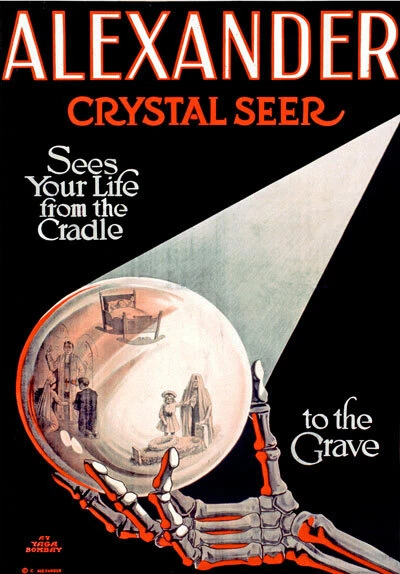 M45 Vintage Magic Ball Theatre Poster Print A1 A2 A3  - Image 1 of 1